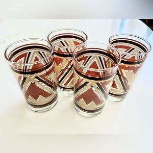 Vintage 1960s Libbey Cocktail Tumblers